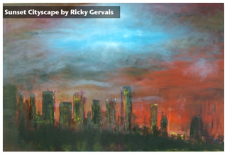 Illustration for article titled Nobody wants to buy Ricky Gervais' painting